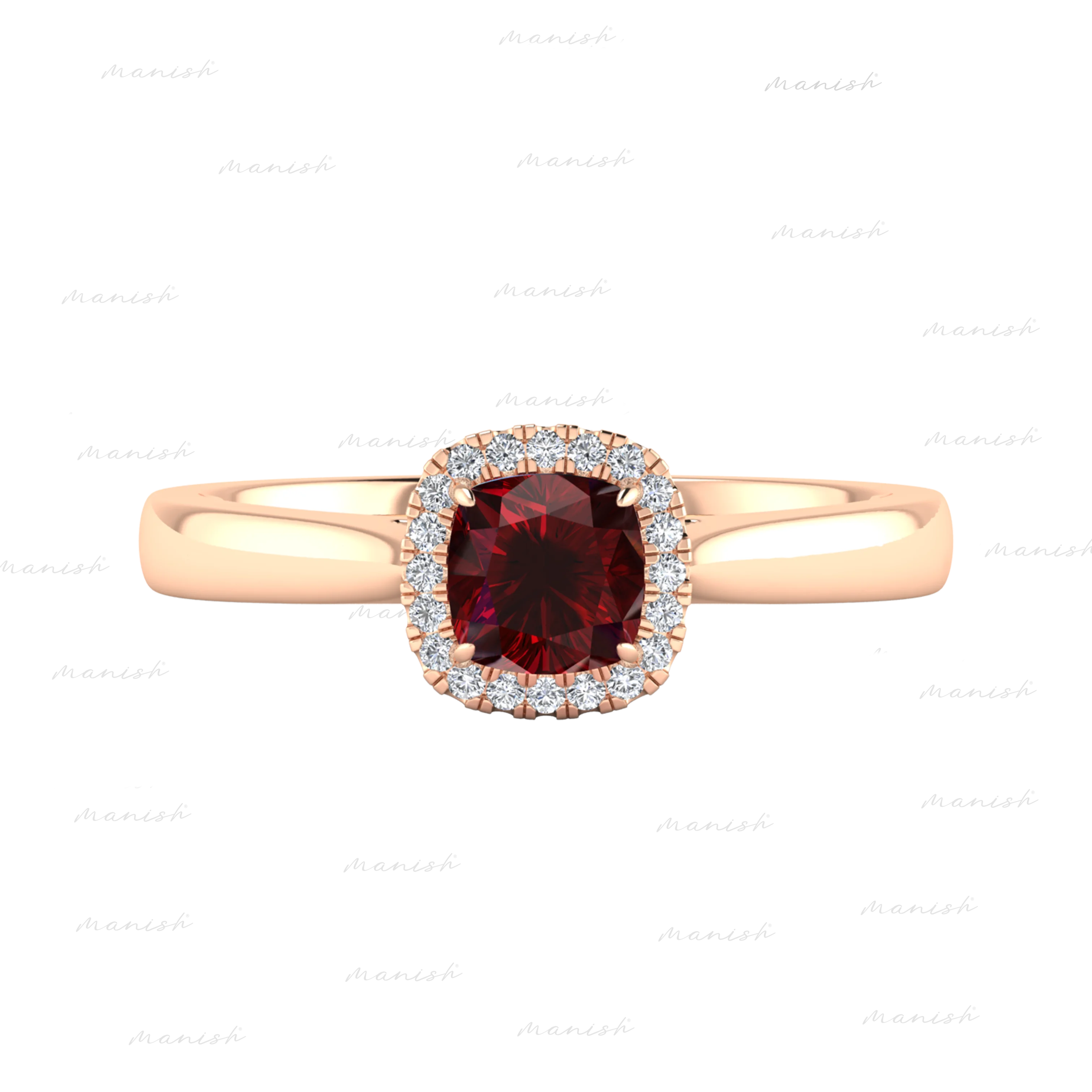 Earla Diamond and Ruby Ring